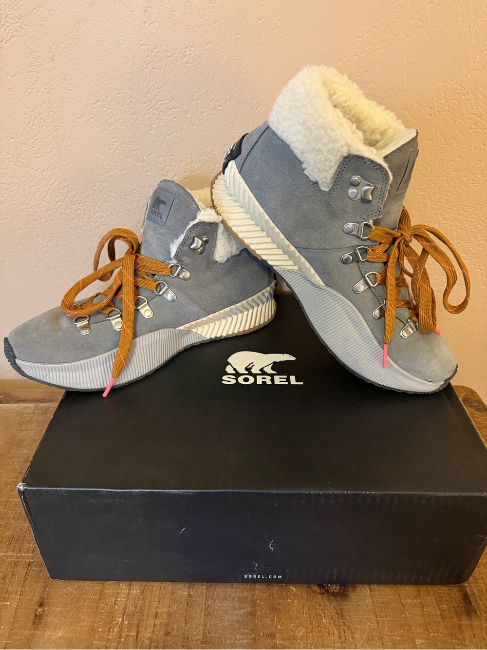 Sorel Out N About III Conquest Waterproof Boots With Faux Shearling Cuff